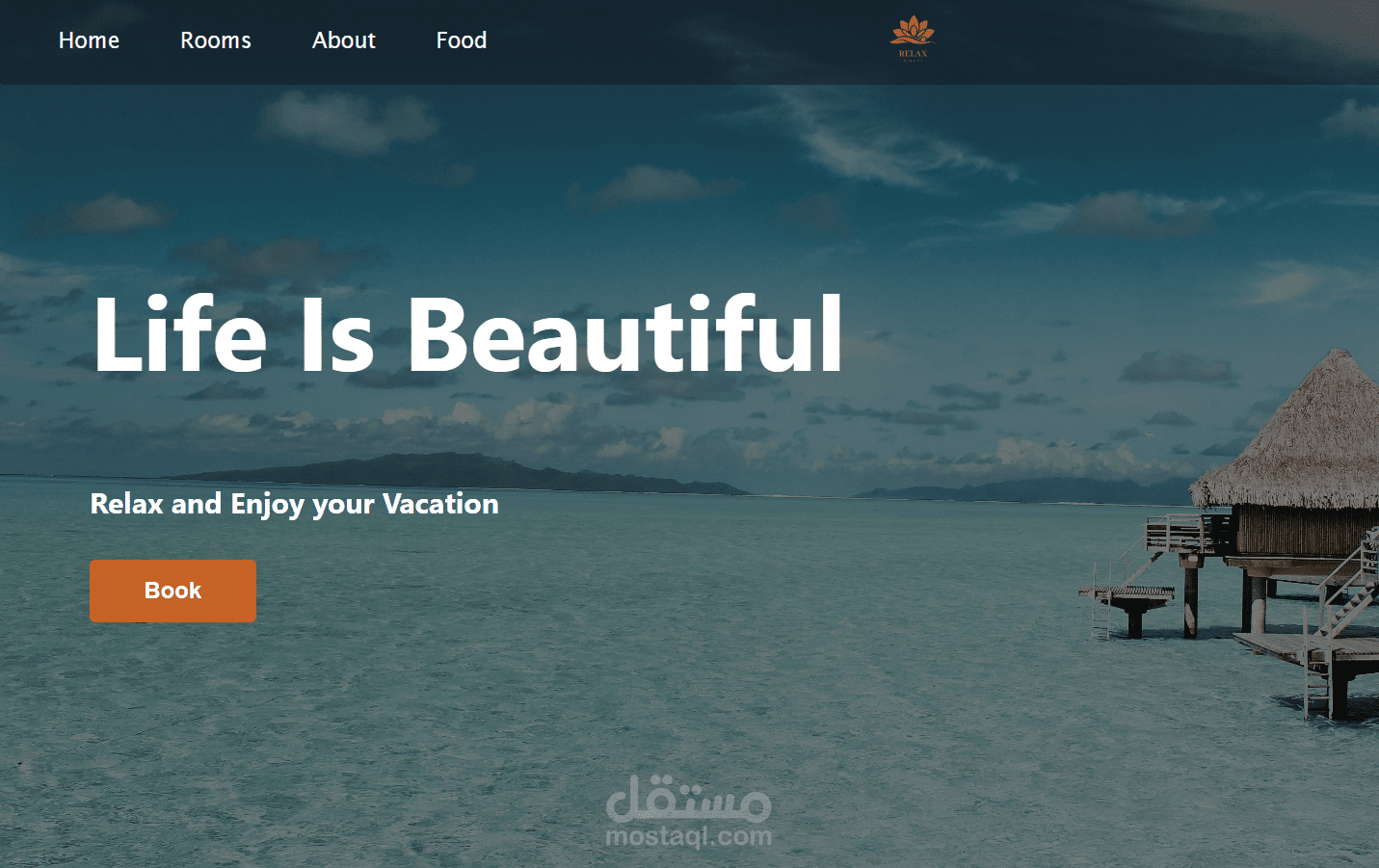 Responsive Hotel Booking Website