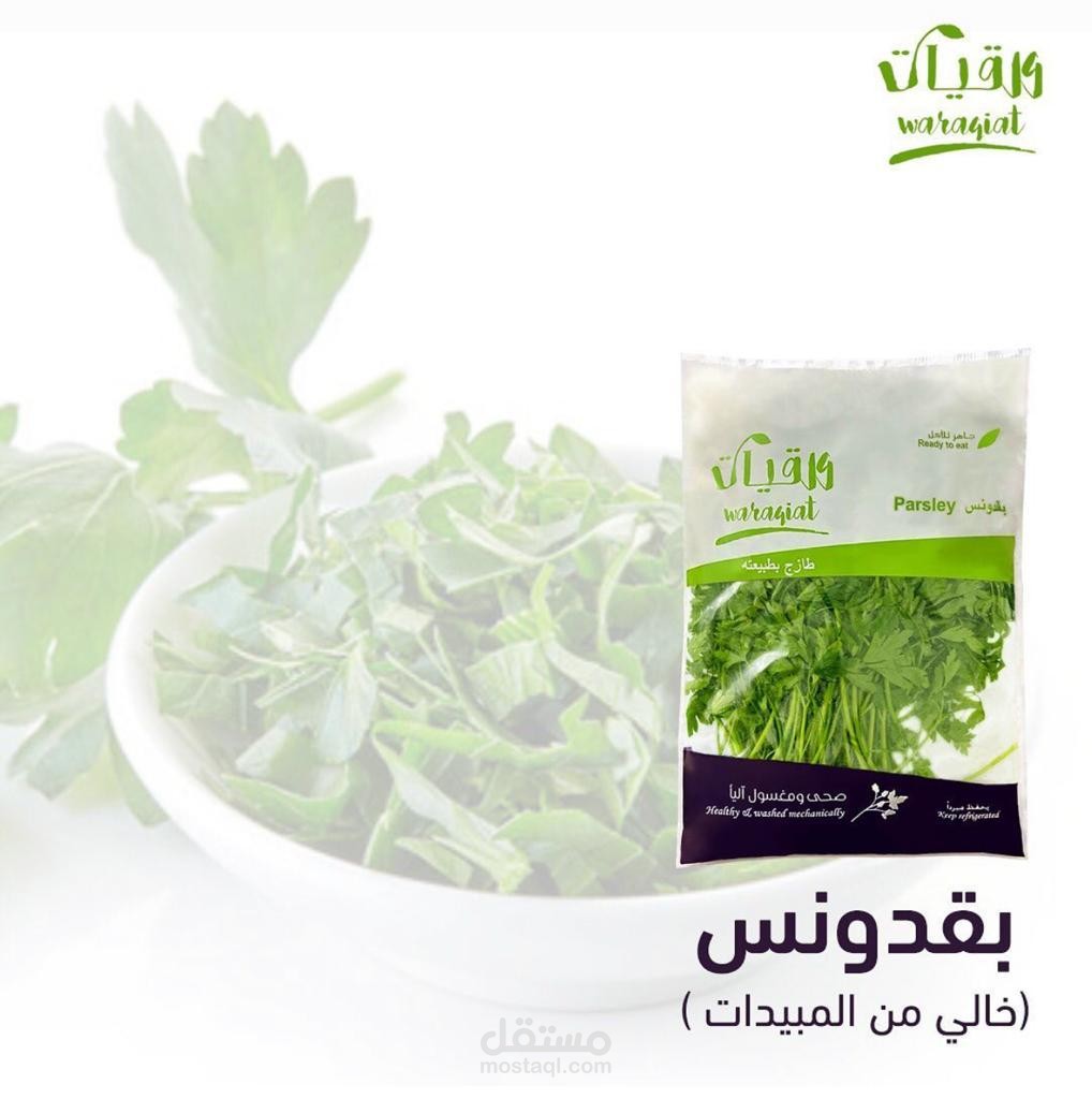 تصميم متجر على موقع سلة خاص بالخضروات
