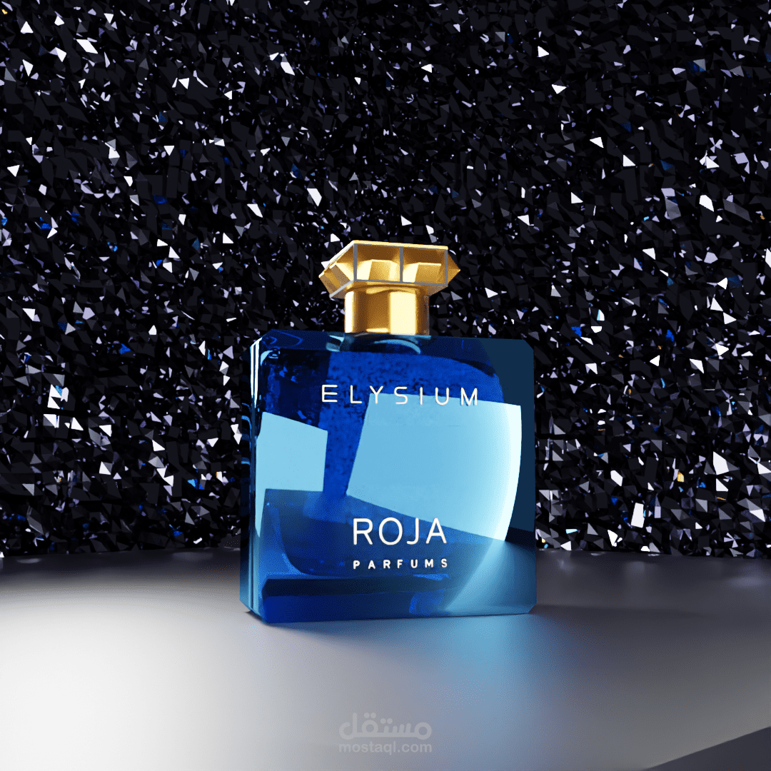3d perfume shoot