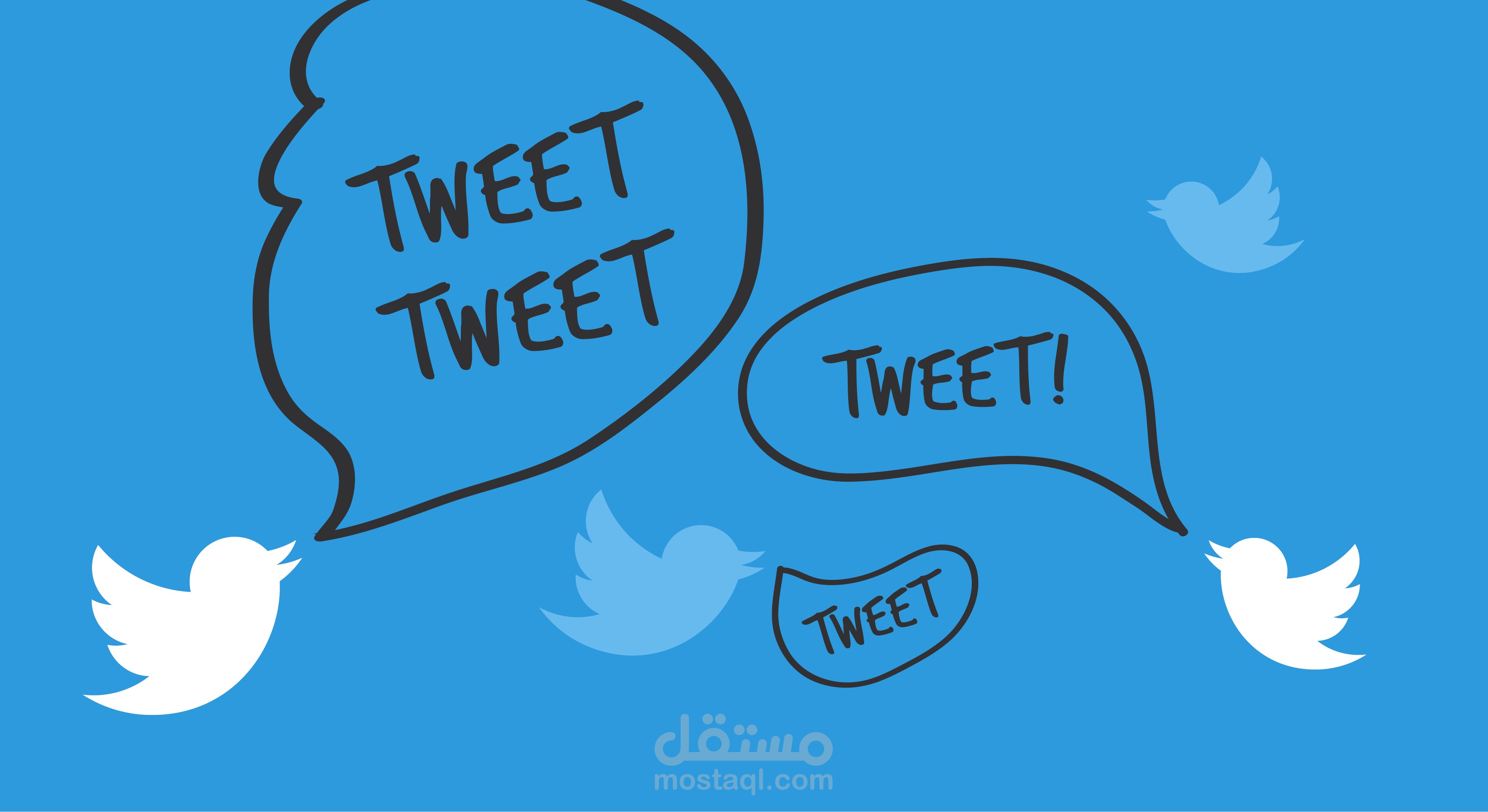 كتابة محتوى تغريدات تسويقية لعدة شركات