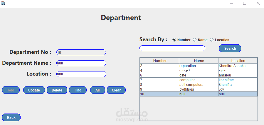 برنامج إدارة شركة