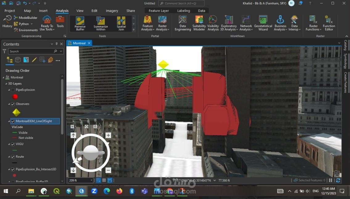 3D analysis