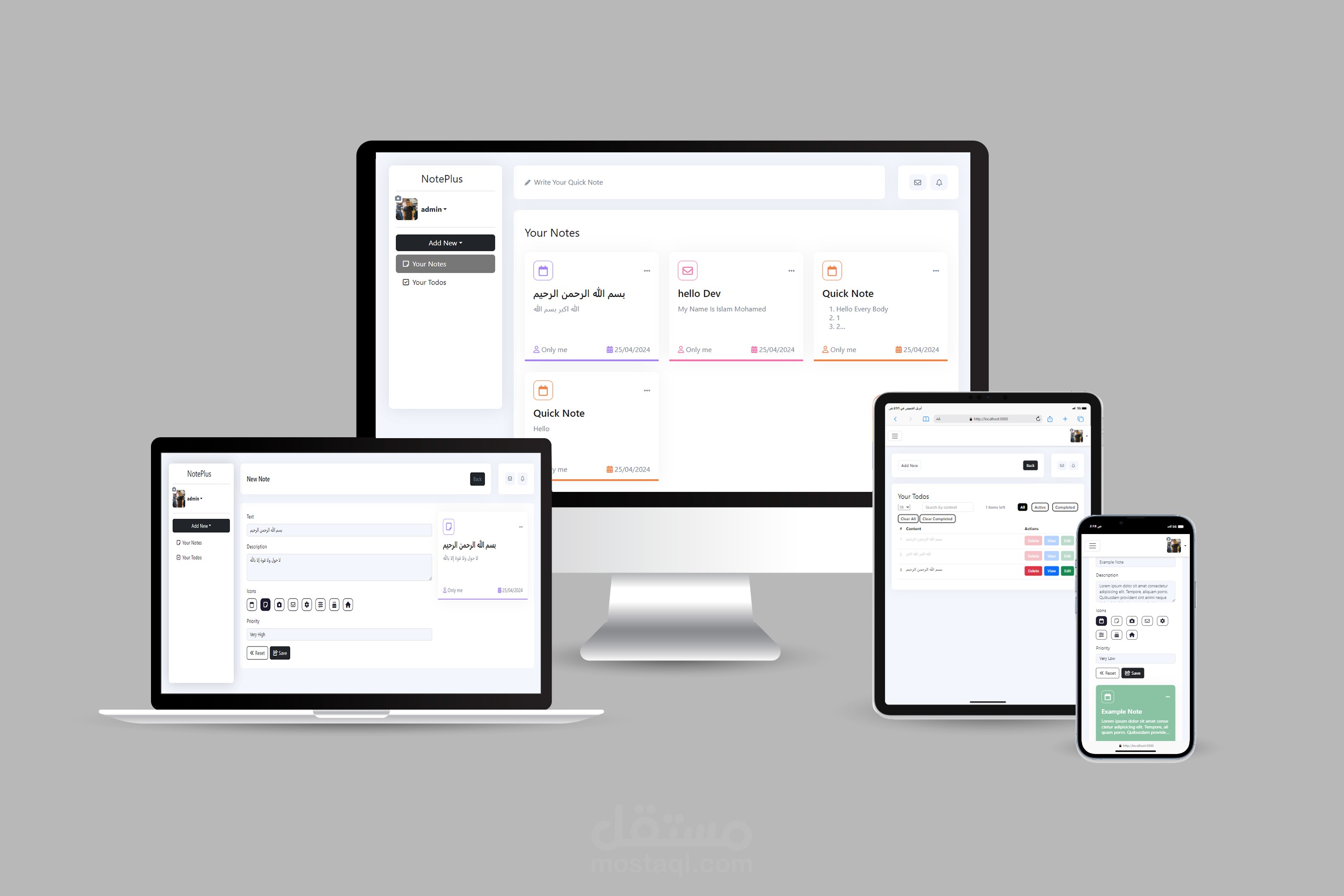 Notes and to-do lists in one app