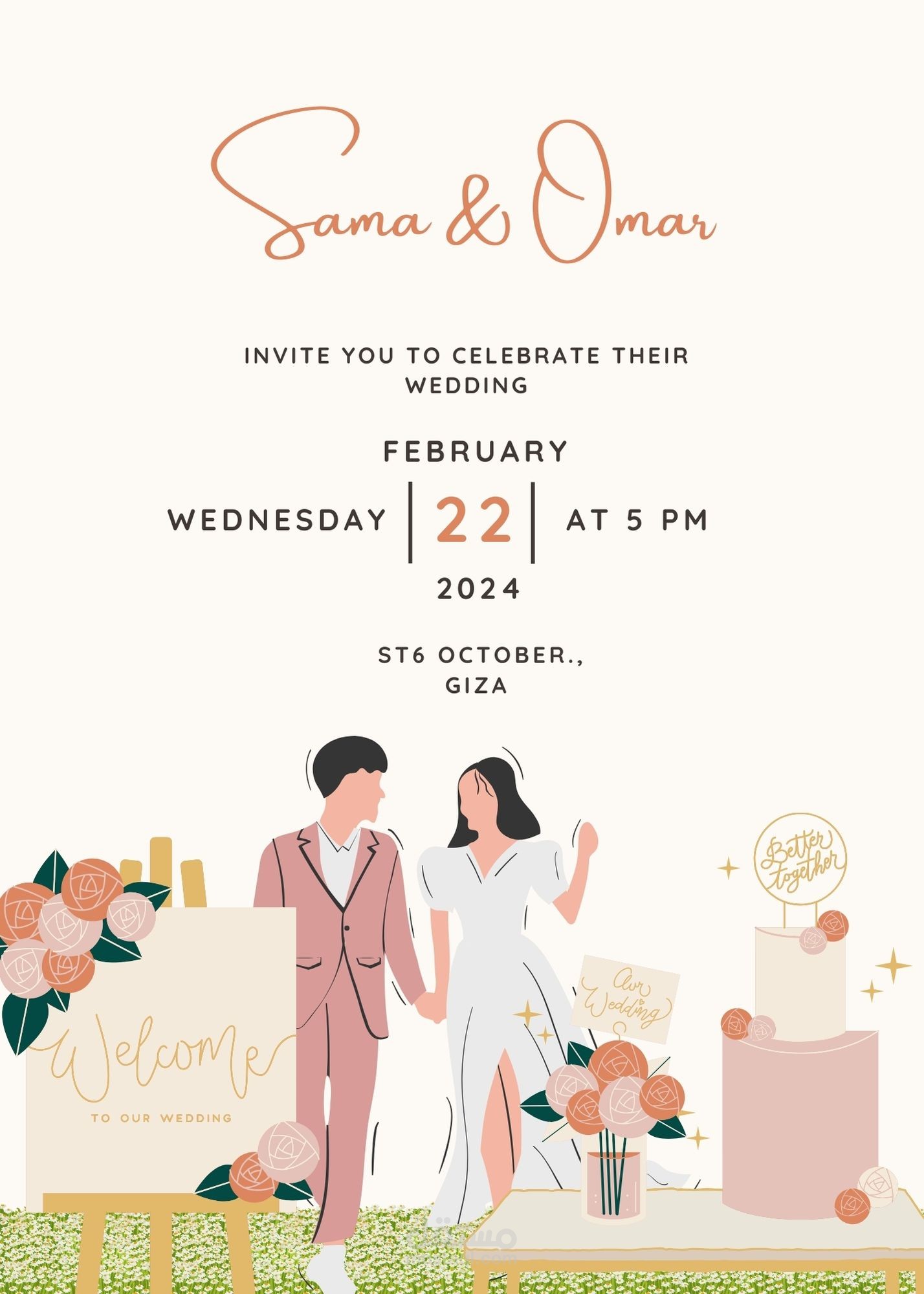 wedding invitation