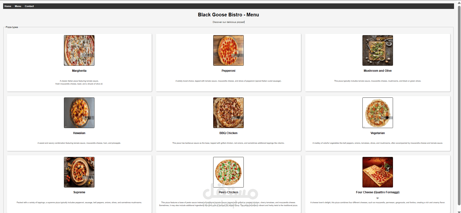 Black Goose Bistro