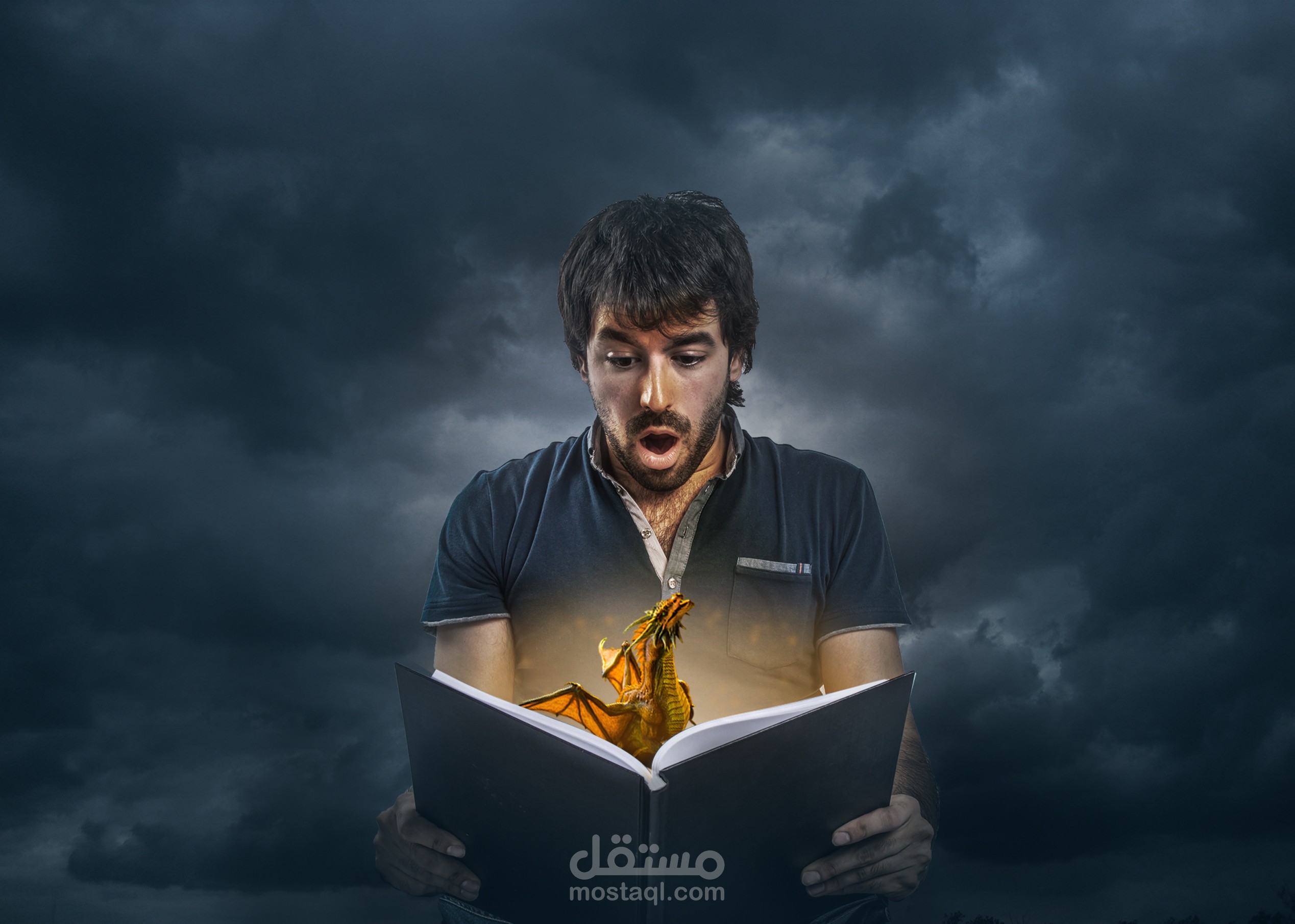 تصميم احترافي لدمج الصور