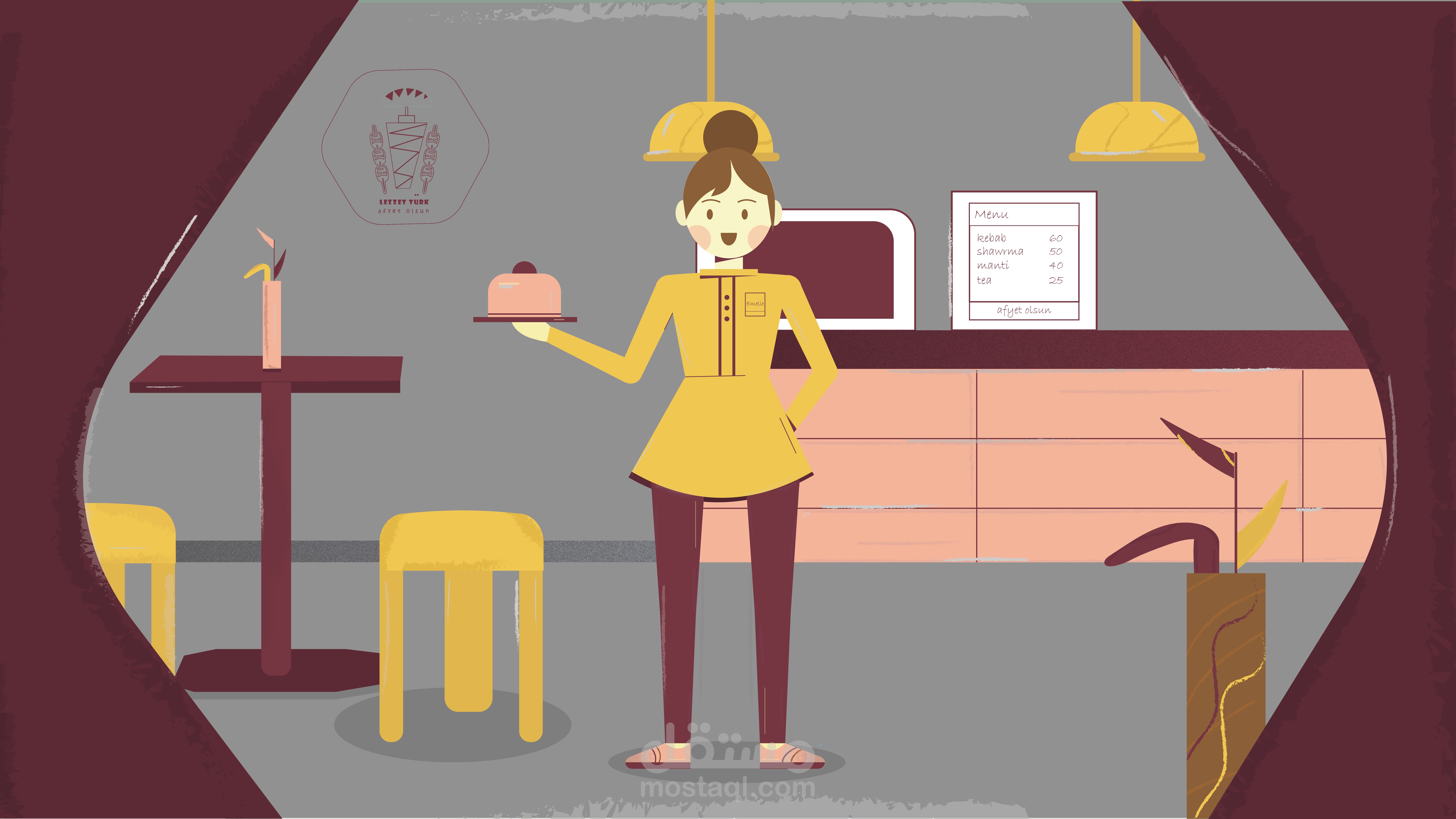 Character design - Composition