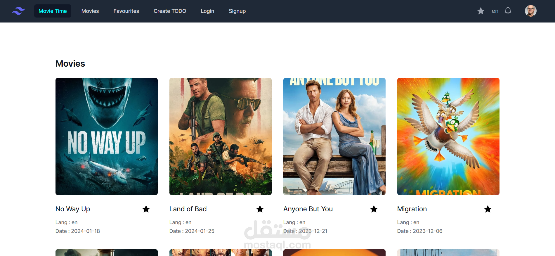 Movie Time – Discover the Latest Movies (React + Vite)