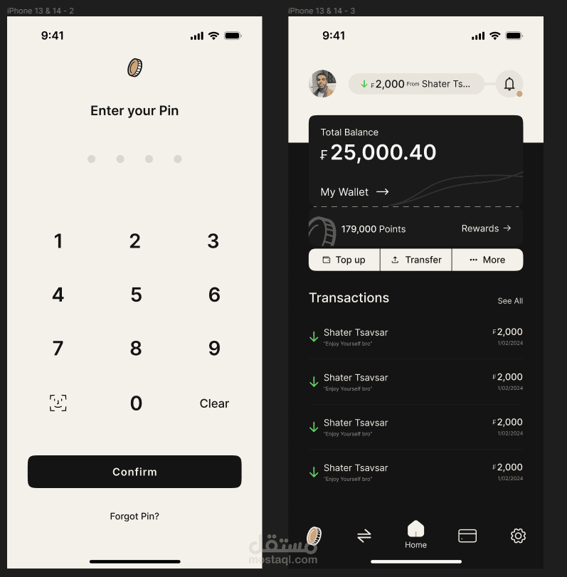 تصميم واجهات المستخدم من علي figma بي احتراف UX UI