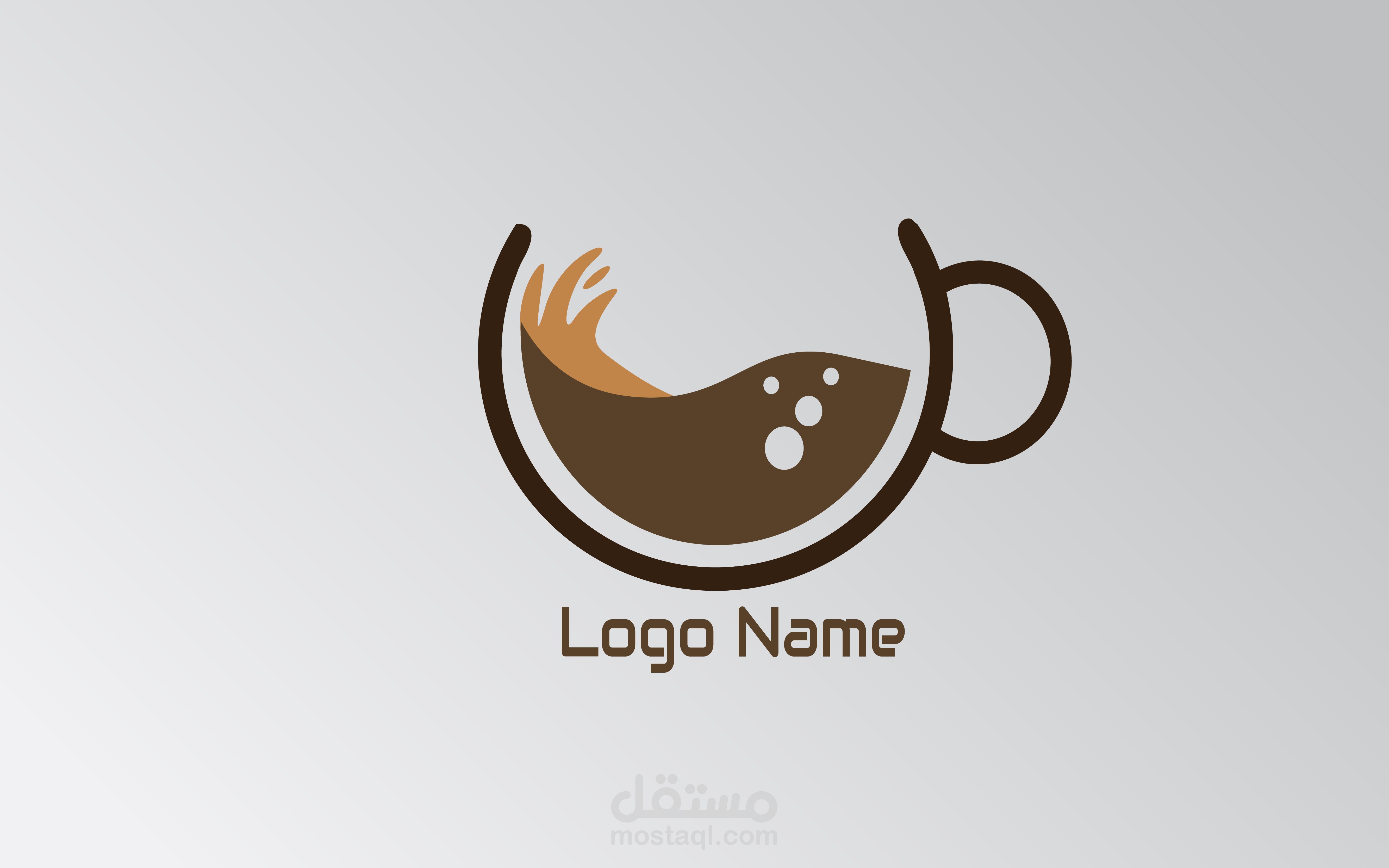 coffee logo template