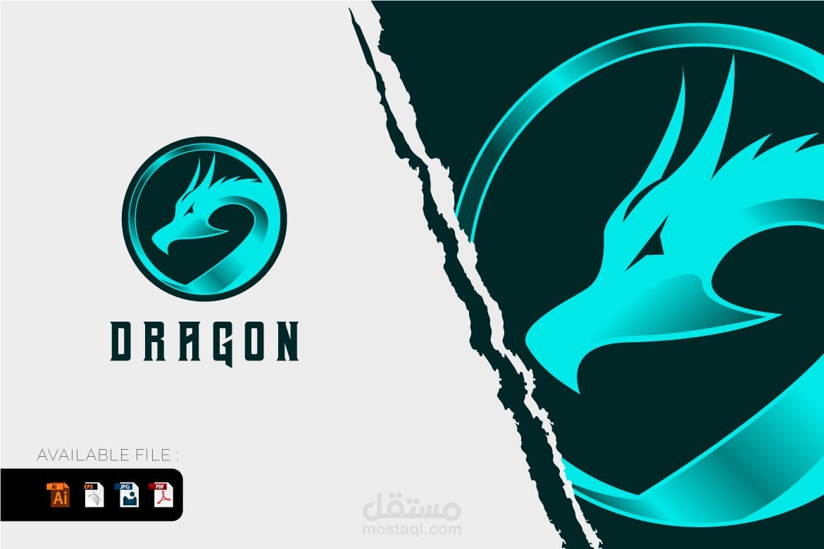 Logo graphic design for martial arts game content creators