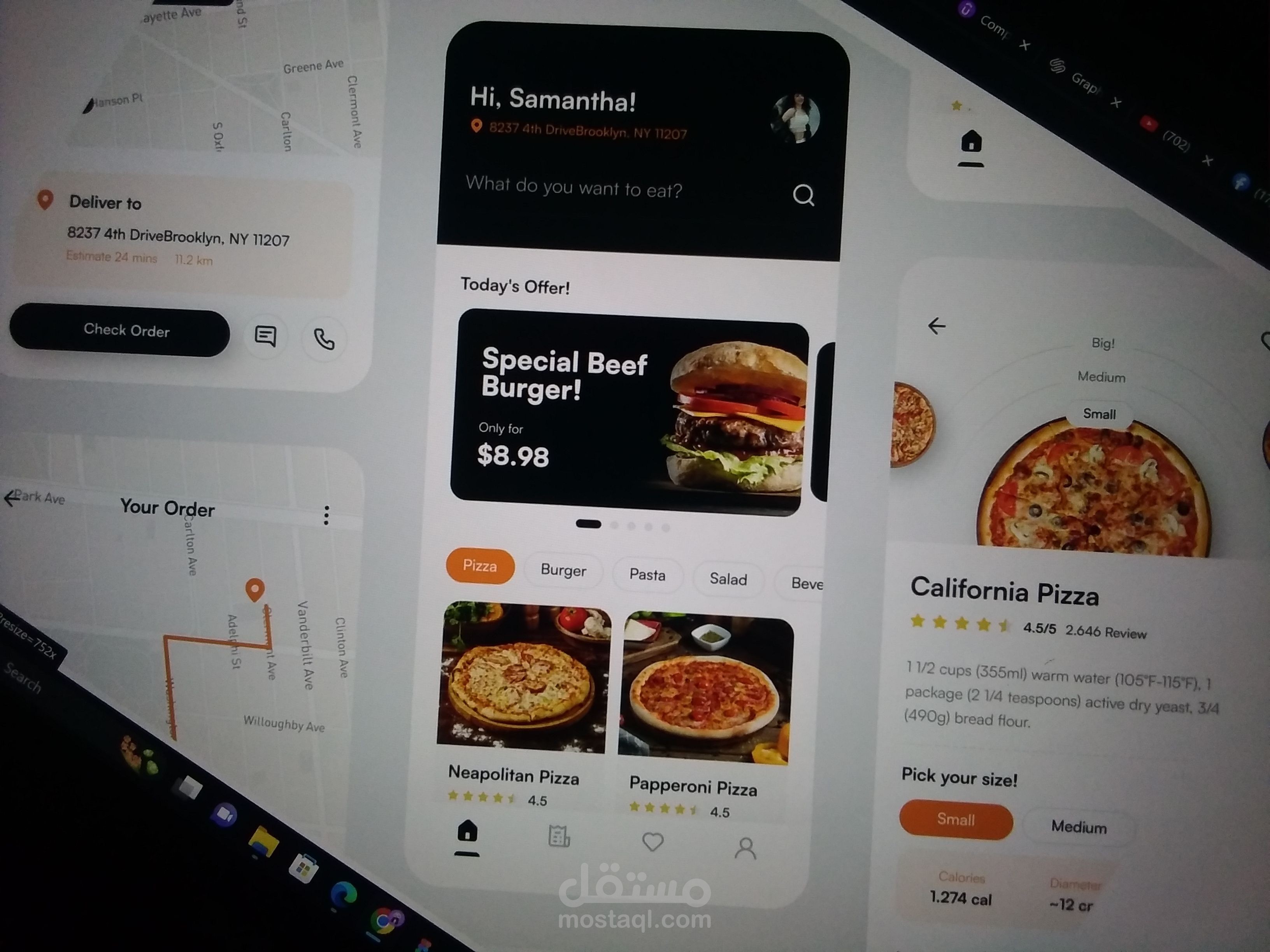 Food Mobile App development