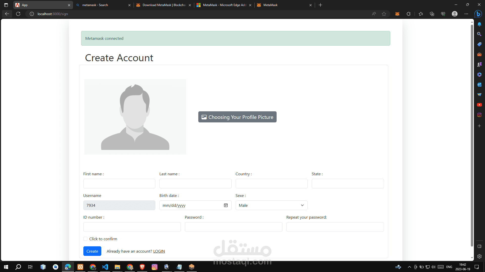 Voting system using smart contract