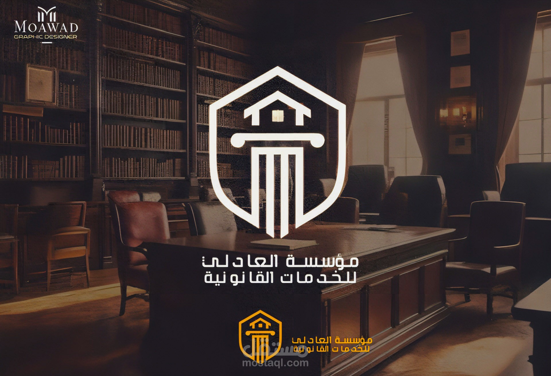 شعار لمؤسسة (العادلي) القانونية