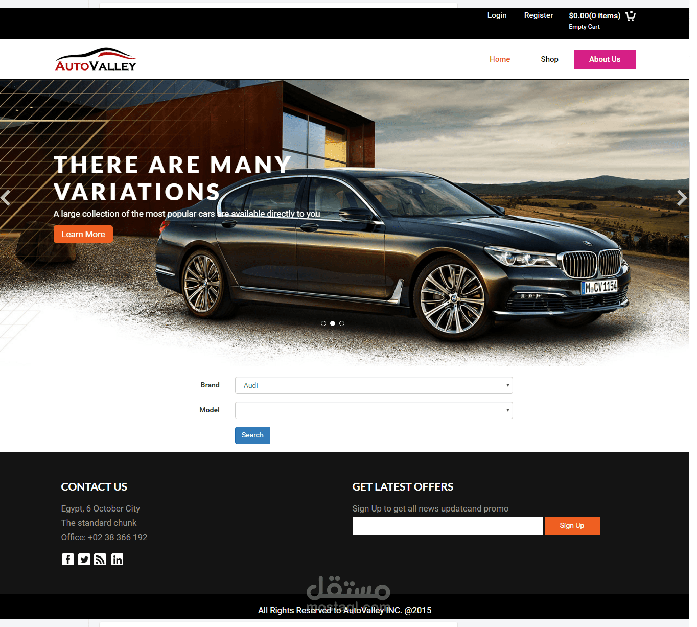 AutoValley E-commerce