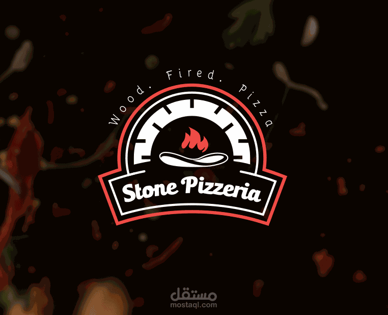 شعار وهوية بصرية Stone Pizzeria