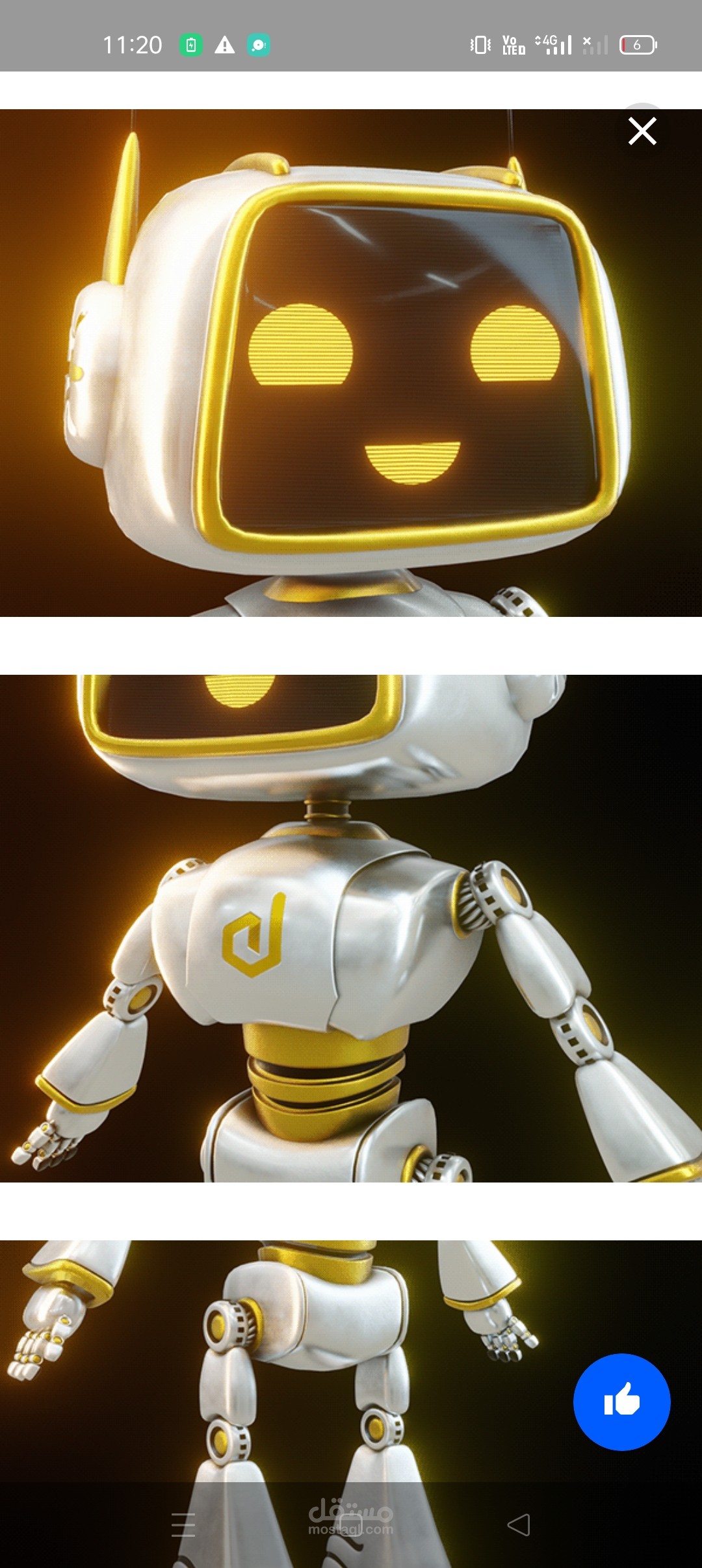 تصميم شخصية 3D