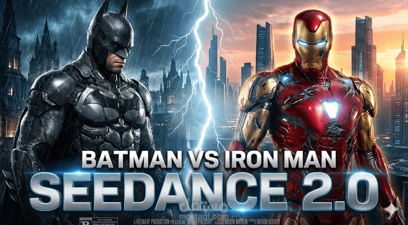 Batman vs. Iron Man | Seedance 2.0 AI Cinematic Showcase