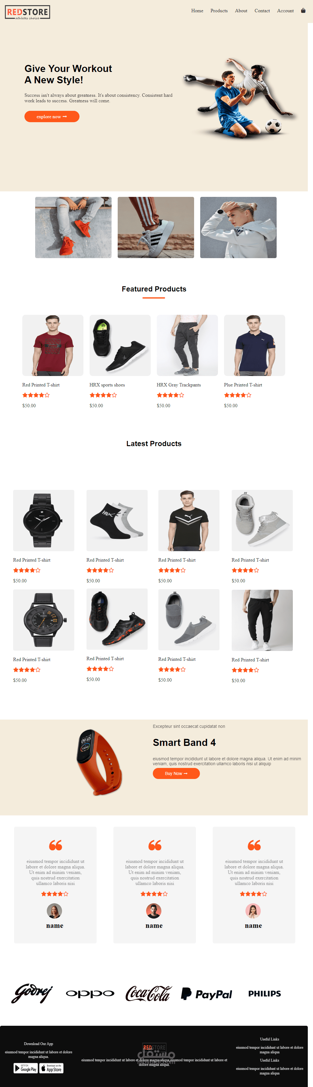 E-commerce website