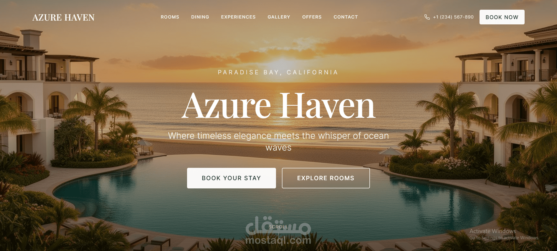 تصميم موقع عقاري عصري يركز على جذب العملاء وتحويلهم – UI/UX احترافي