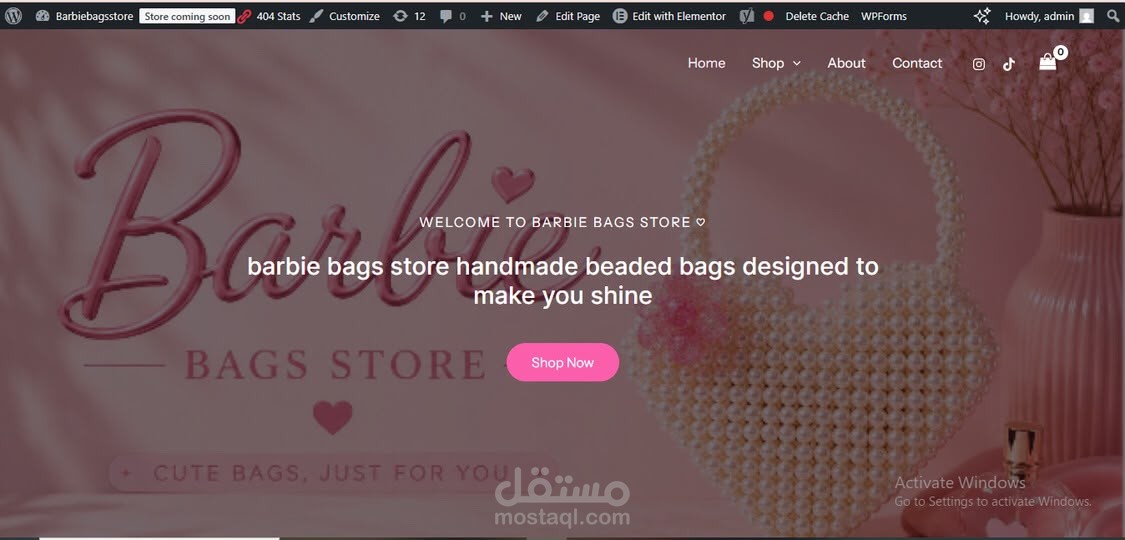 إنشاء متجر إلكتروني باستخدام WordPress وWooCommerce