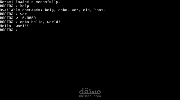 An operating system, made in x86 Assembly.