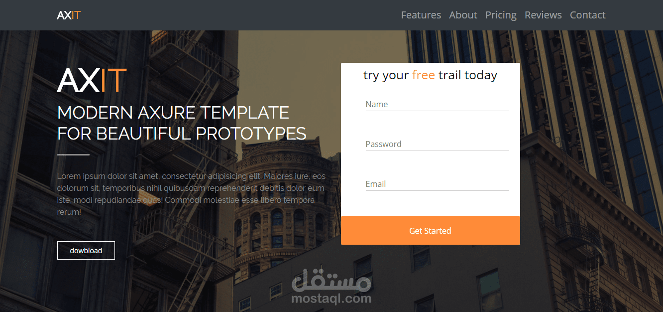 Wordpress website