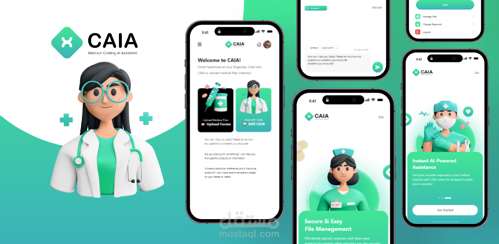 CAIA (AI Chat Application For Medical Coding)
