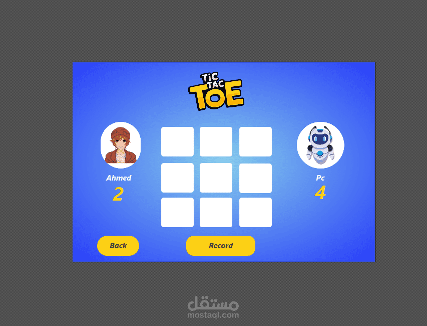 Tic Tac Toe Game