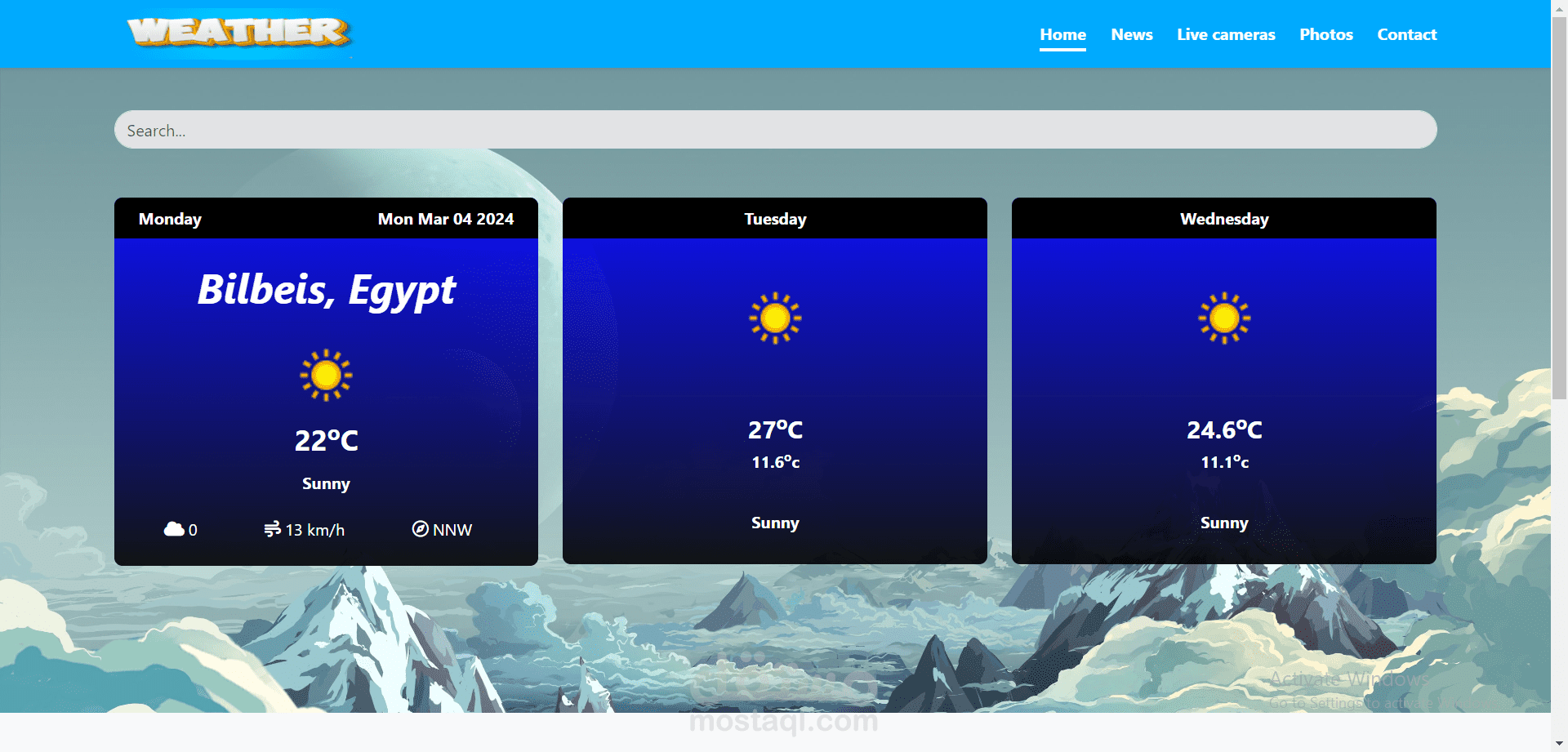 Weather-Forecasting