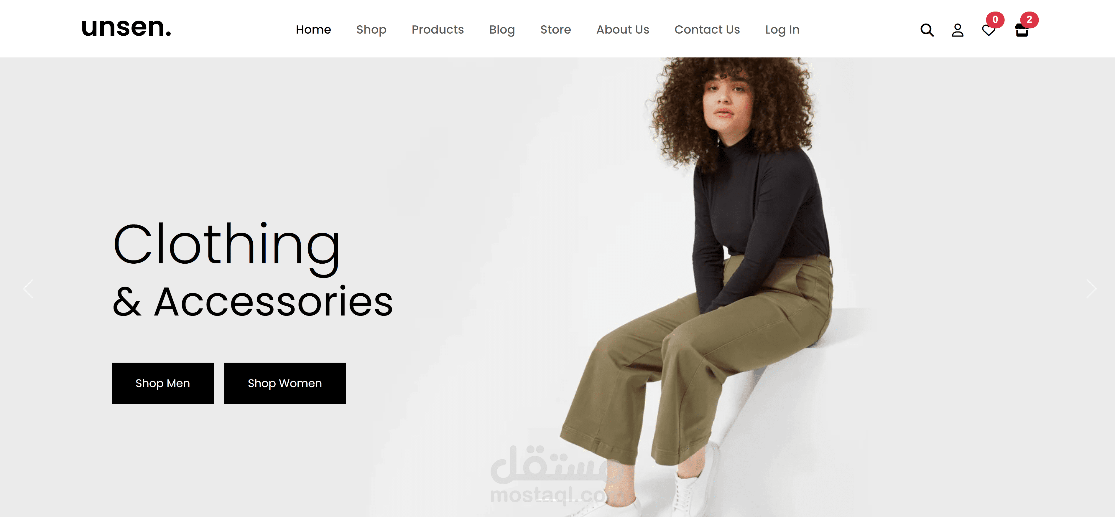 Clothes E-Commerce Project