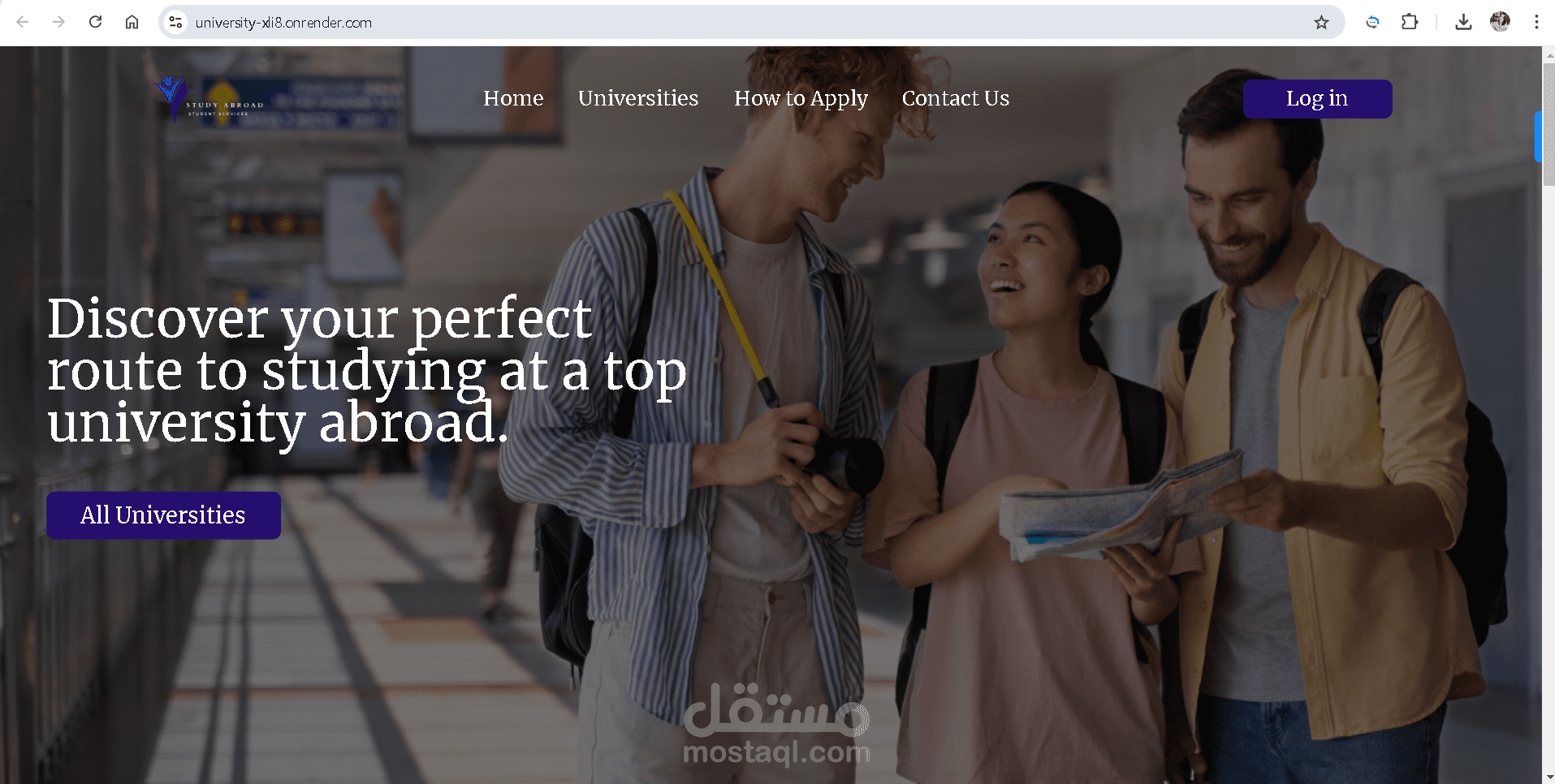 Russian University Website