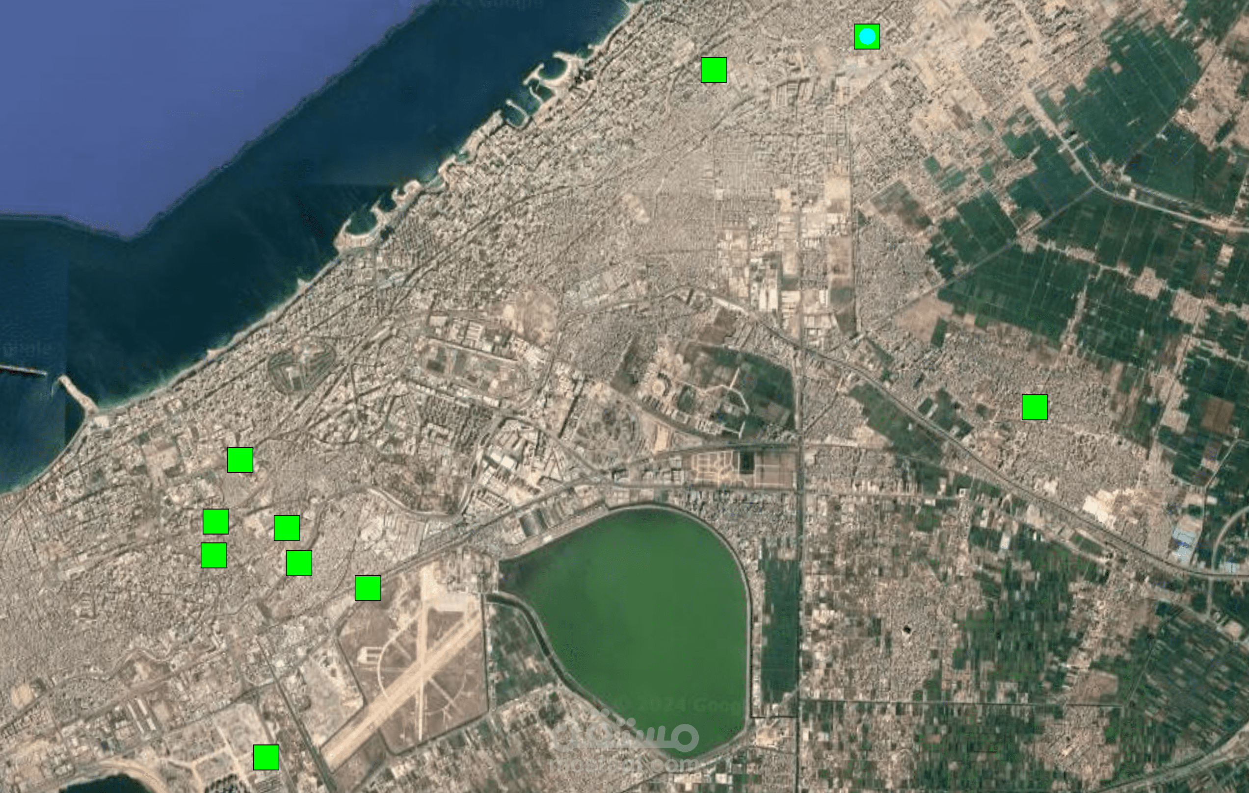 توزيع 10 مستشفيات بالاسكندريه مع اضافه البيانات الوصفيه لهم وعمل علاقات علي الجدااول