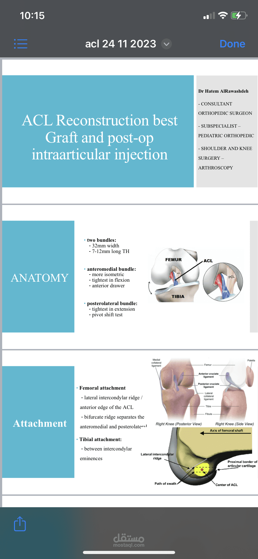 ACL repair