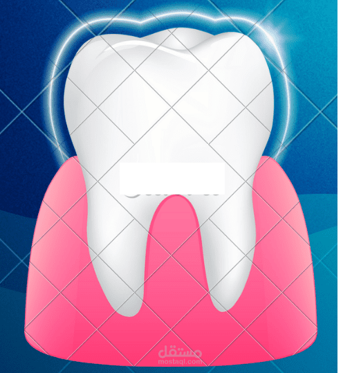 تصميم غلاف اعلان لعيادة اسنان