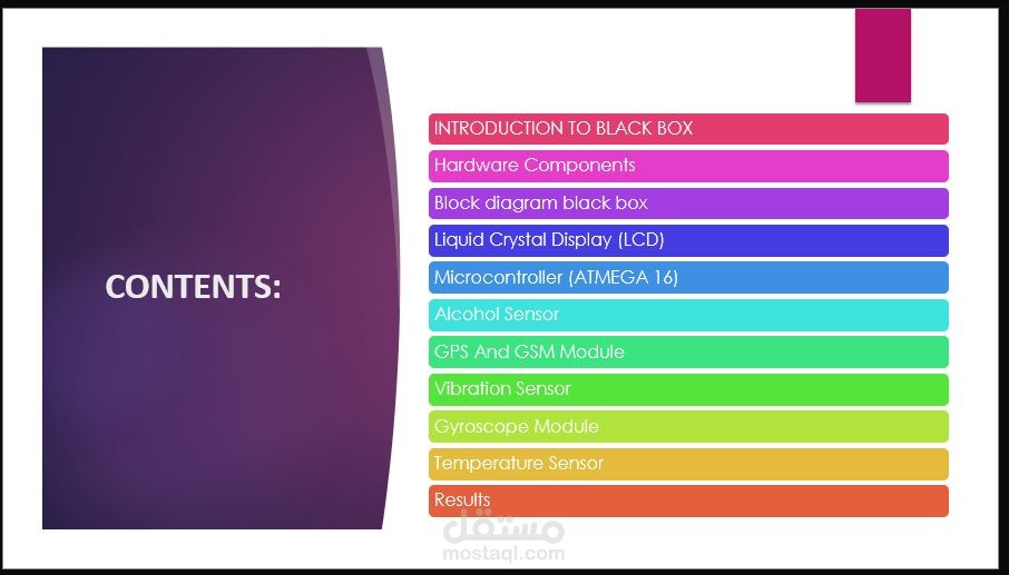 Project using Power Point