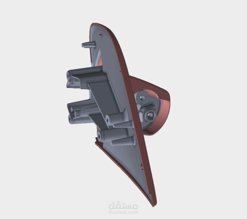 مرآة سيارة DMAX 2014  جانبية