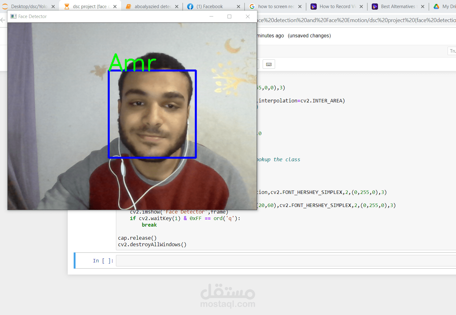 Face recognition and Mask Detection