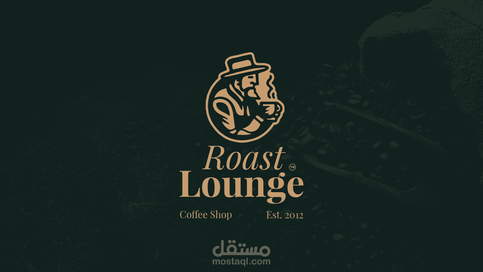 Lounge Roast Logo Design