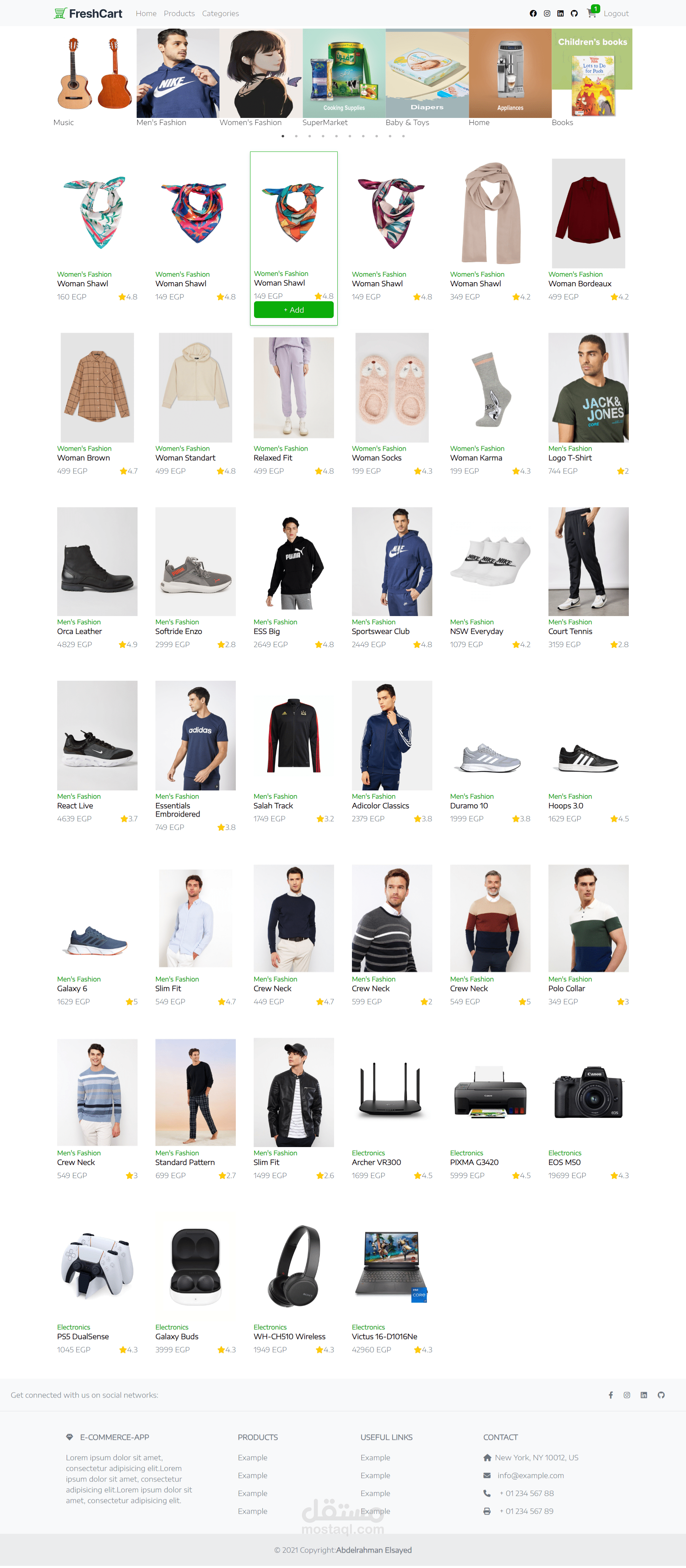 E-commerce Website