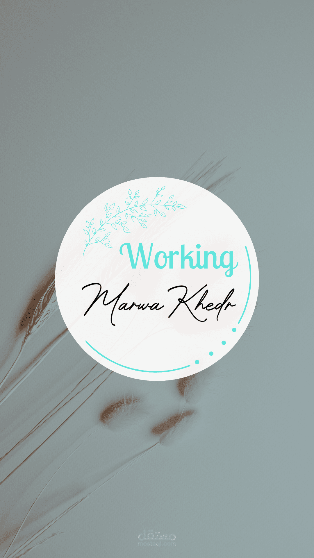 العمل على تصميم Highlight instgram