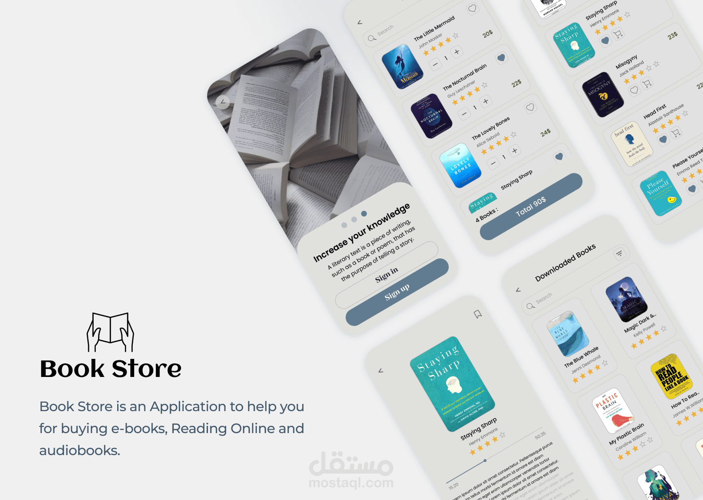 Book Store App UI/UX