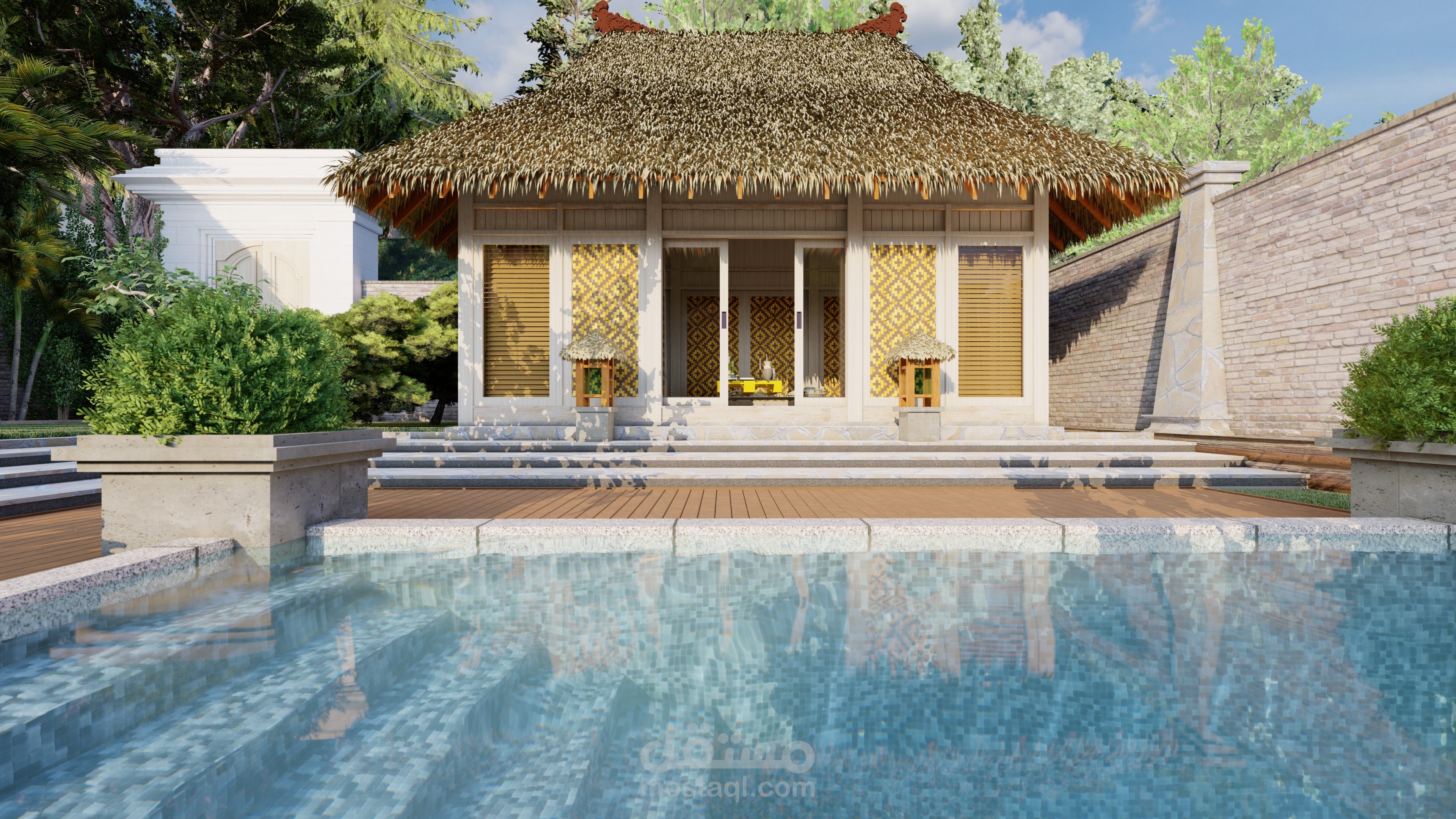 tropical house