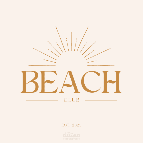 تصميم لوجو BEACH CLUB