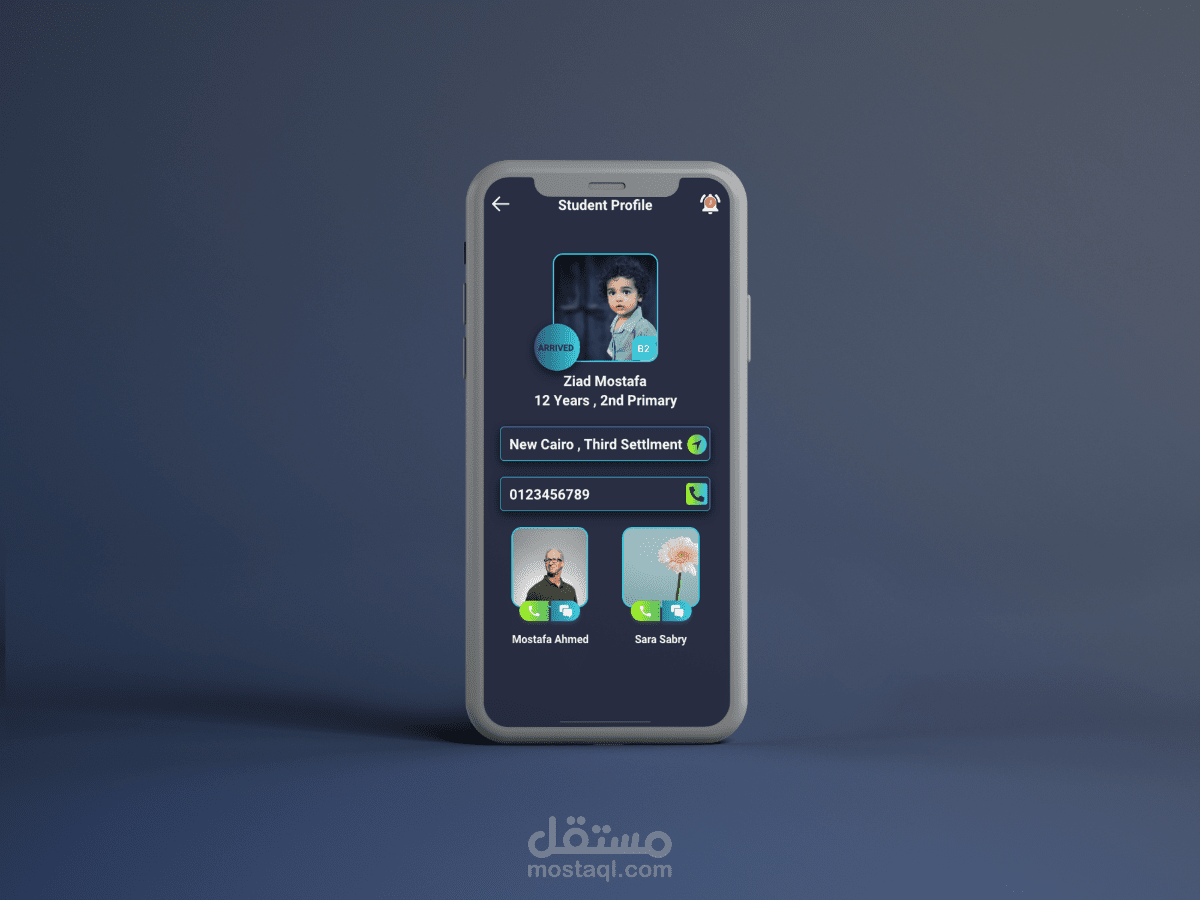 Dark app ui Tracking