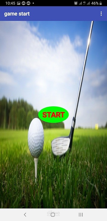 تصميم لعبة Golf ثنائية الأبعاد