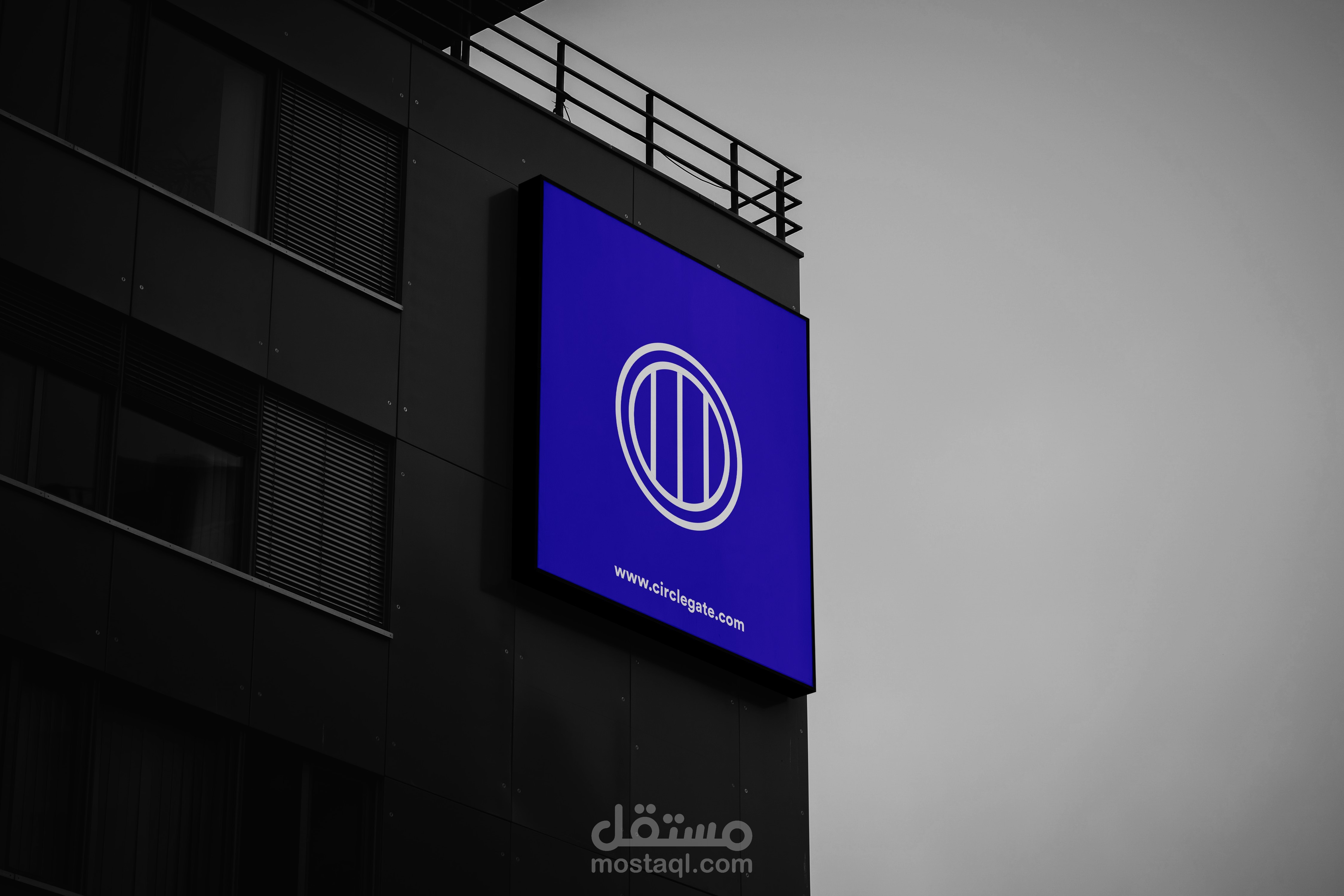 تصميم شعار - هوية بصرية / CIRCLE GATE