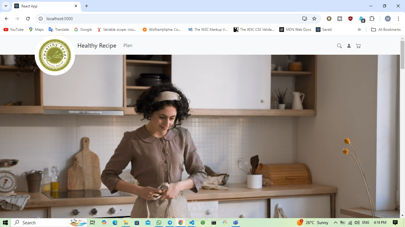 Recipe Platform App - React
