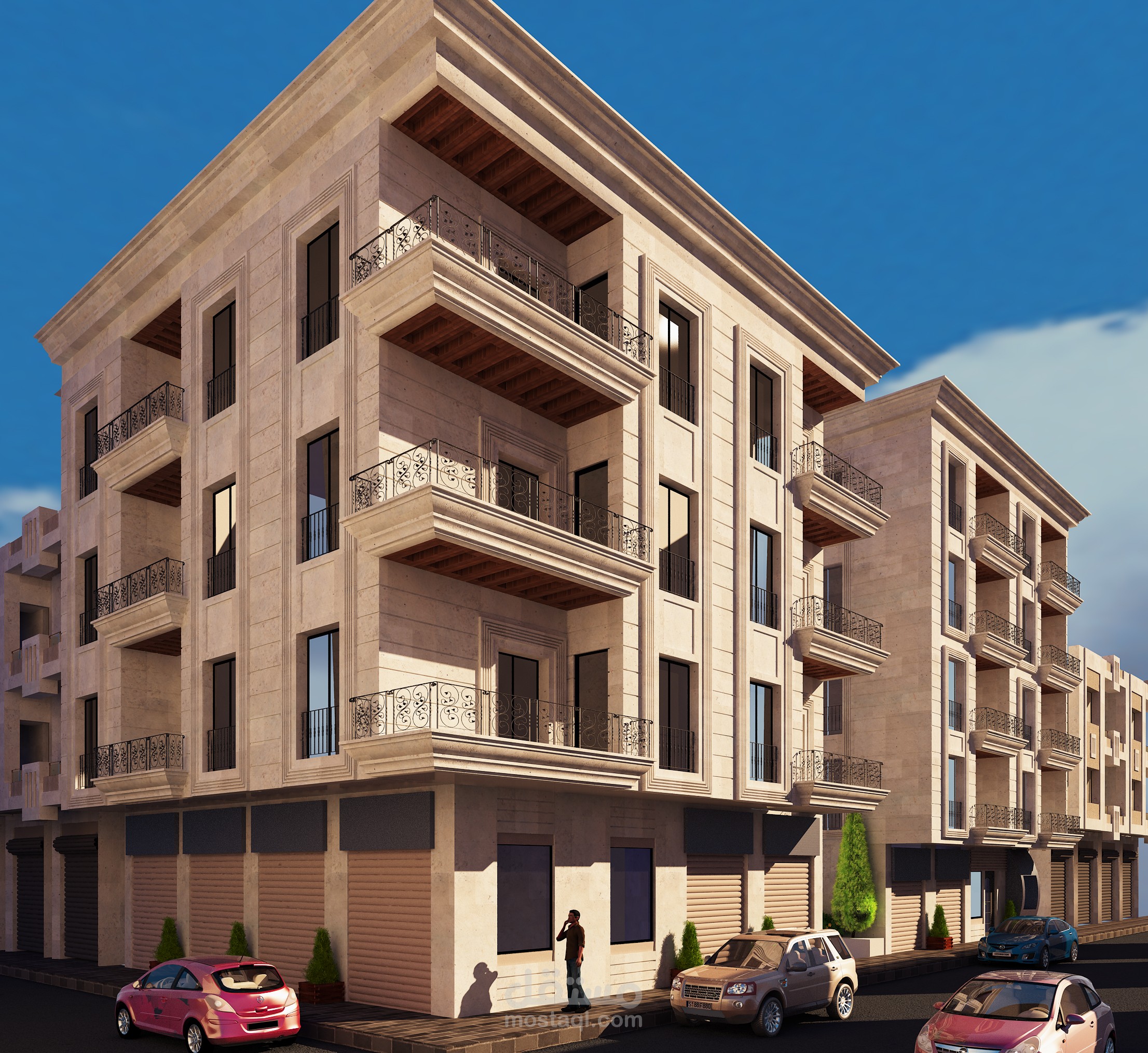 مجمع سكني تجاري