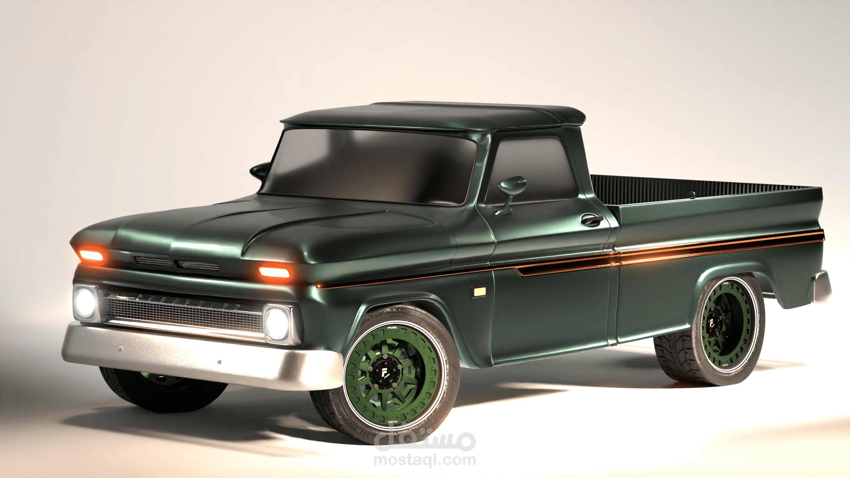Chevrolet c10 | 3D model for 3d printing and Visualization